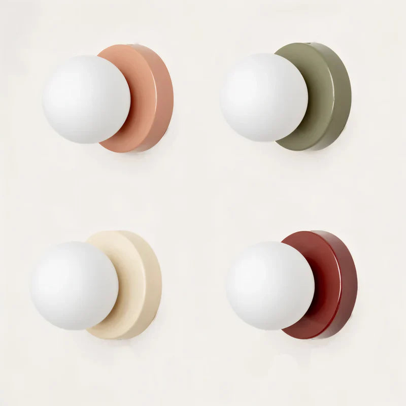 PearlPop – Lampada da parete elegante in globi di vetro per ambienti stilosi e accoglienti