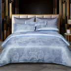 OpalDream – Set di biancheria da letto lussuoso con design jacquard e morbidezza setosa
