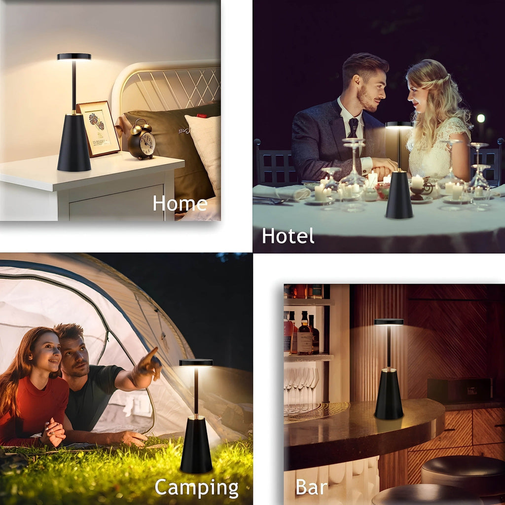 Lampada da Tavolo Senza Fili - Design di Lusso - Ambiente Moderno - Dimmerabile