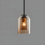 SkyGleam Light - Moderna Lampada a Sospensione in Vetro Doppio