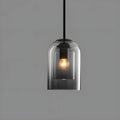 SkyGleam Light - Moderna Lampada a Sospensione in Vetro Doppio