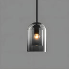 SkyGleam Light - Moderna Lampada a Sospensione in Vetro Doppio