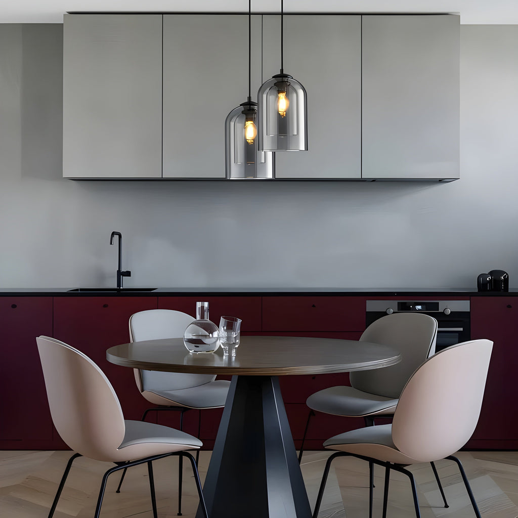 SkyGleam Light - Moderna Lampada a Sospensione in Vetro Doppio