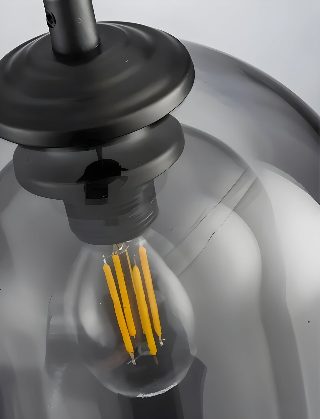 SkyGleam Light - Moderna Lampada a Sospensione in Vetro Doppio
