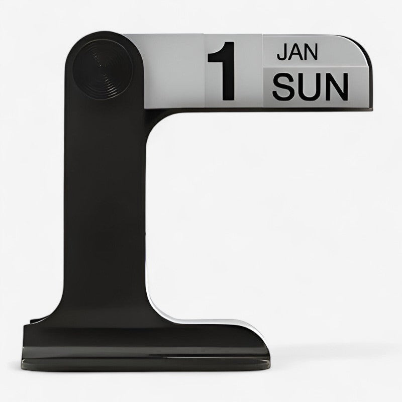 DateNest – Calendario da Scrivania Regolabile con Base Compatta per Casa e Ufficio