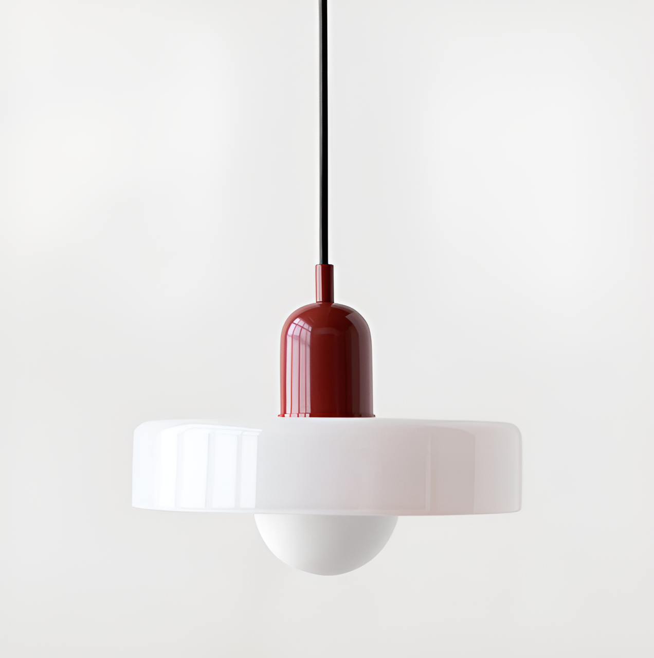 Lampada a sospensione in vetro - Regolabile e Colorata - Design Chic