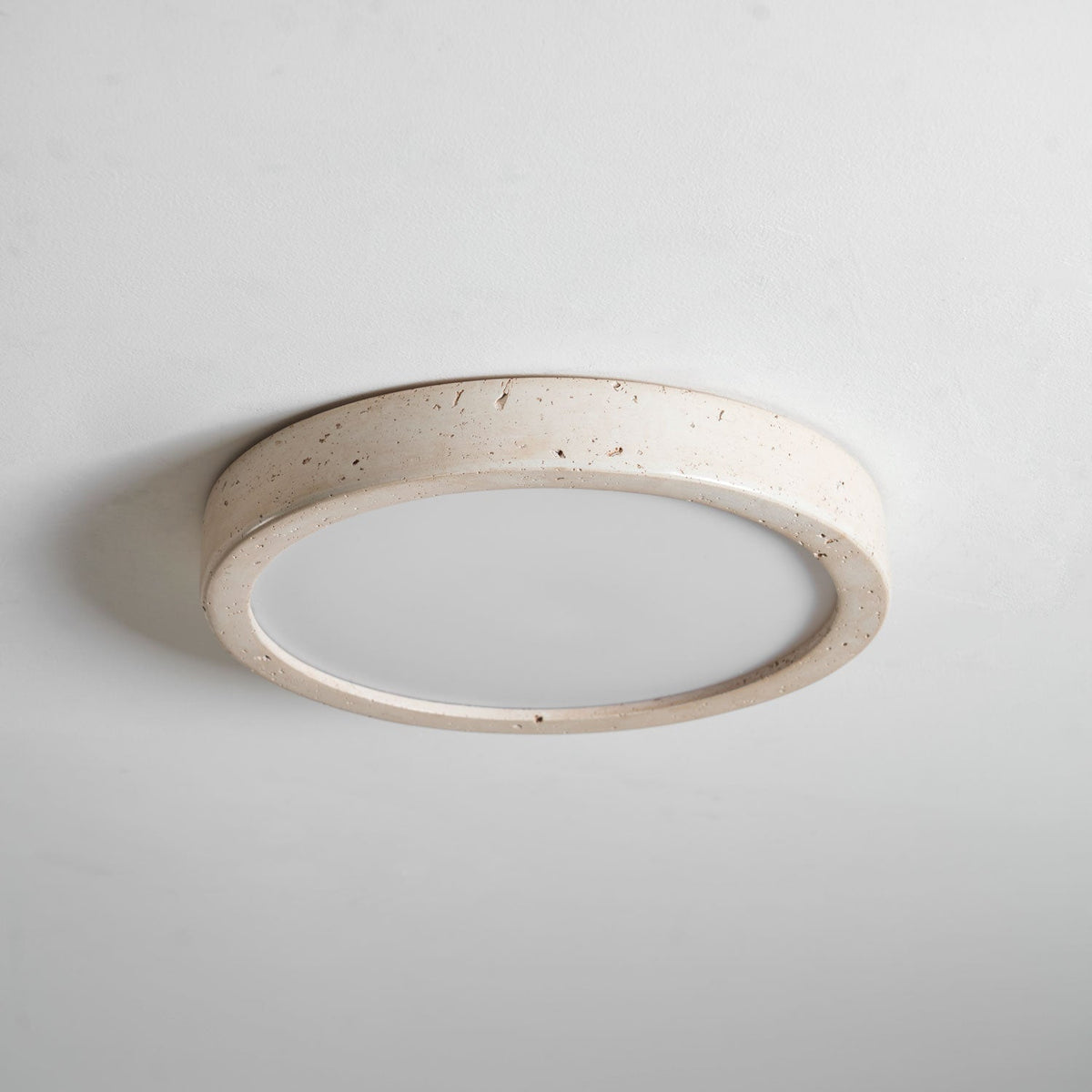Luce da soffitto Horizon in Travertino