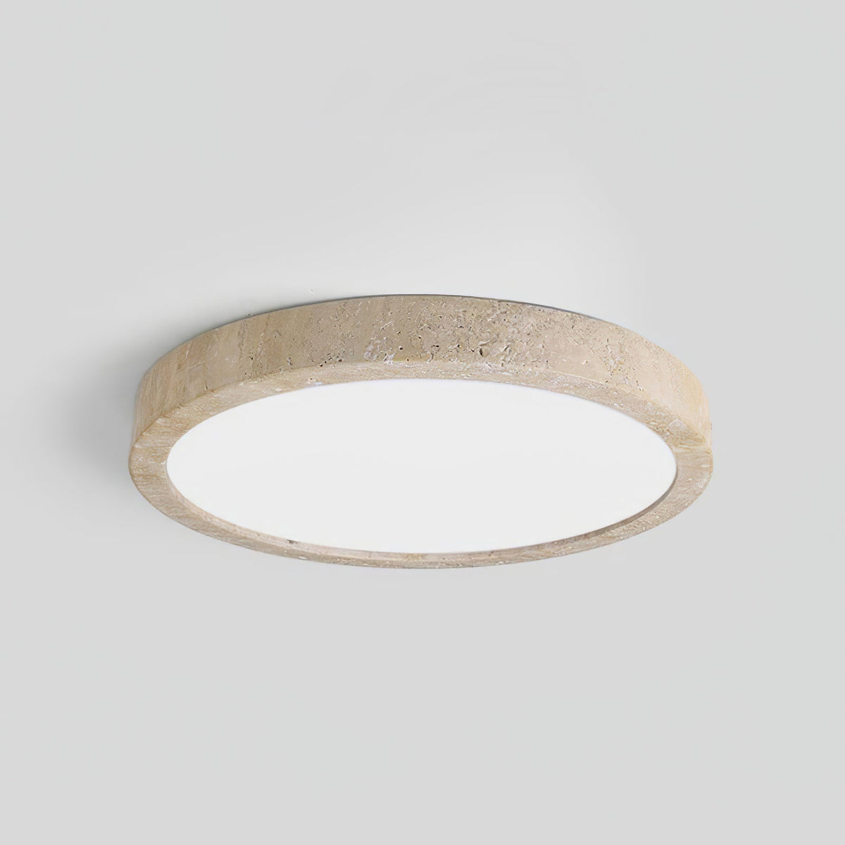 Luce da soffitto Horizon in Travertino