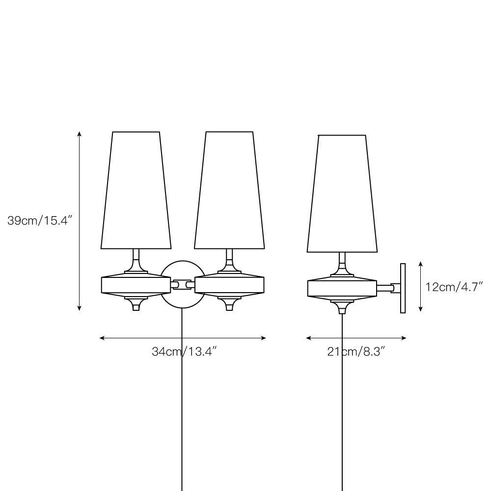Lampada da Parete Rho a Spina