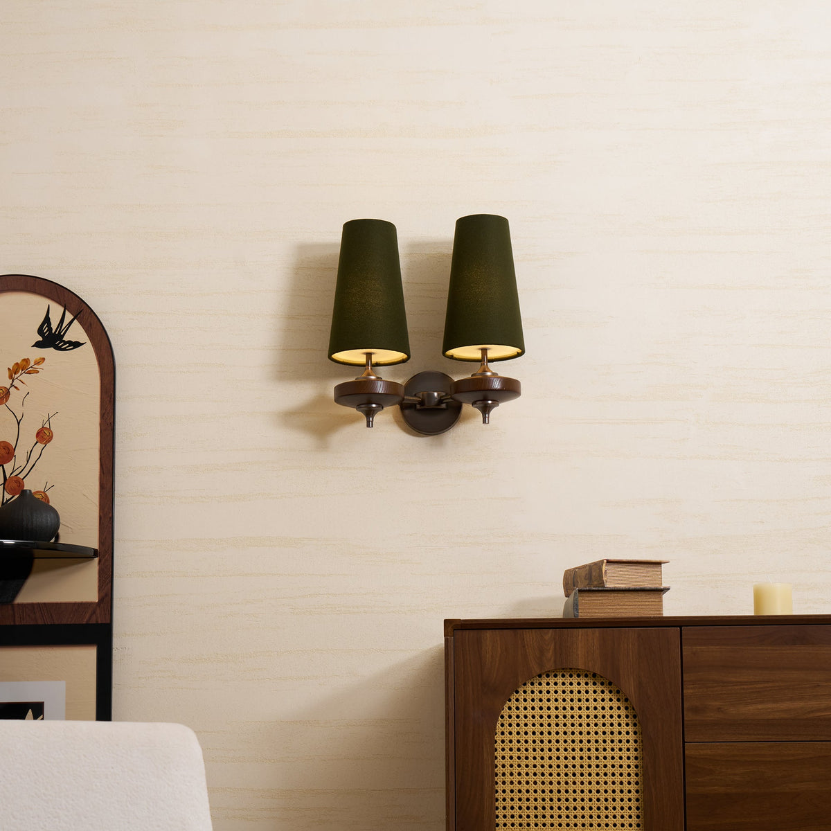 Applique da Parete Orlan Twin Shade