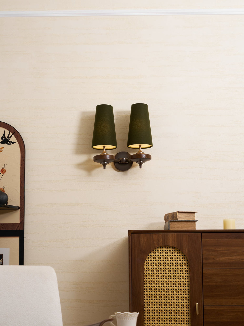 Applique da Parete Orlan Twin Shade