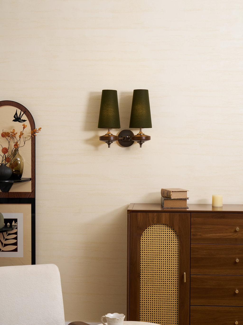 Applique da Parete Orlan Twin Shade