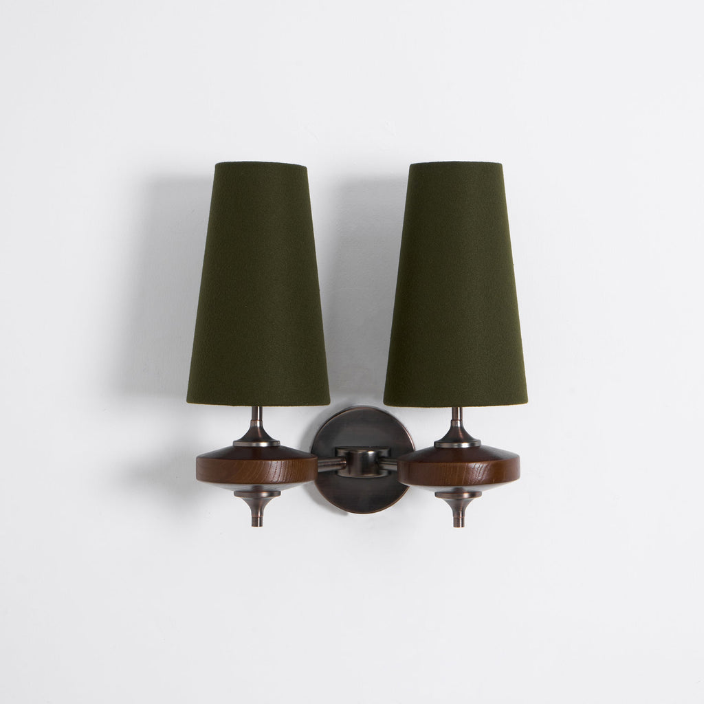 Applique da Parete Orlan Twin Shade