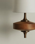 Lampada da Parete Vintage Antica in Ottone Nydorisra