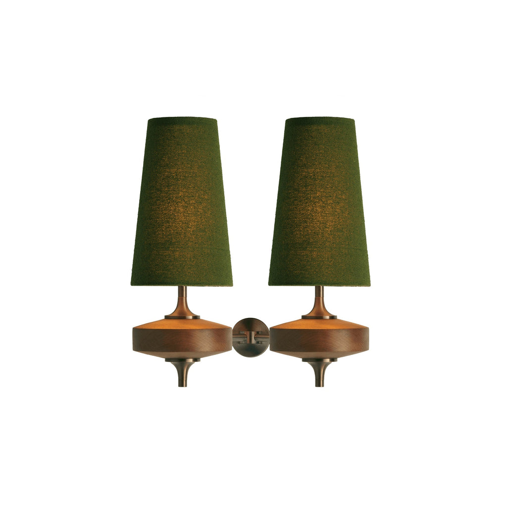 Lampada da Parete Vintage Antica in Ottone Nydorisra