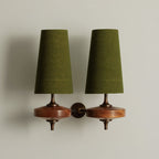 Lampada da Parete Vintage Antica in Ottone Nydorisra