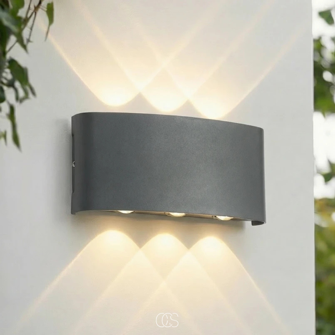 OCS - Ortelo Lampada da Parete Esterno - IP65 resistente alle intemperie