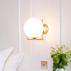 Joanna Applique Vetro Soffiato Moderna Minimalista Opale