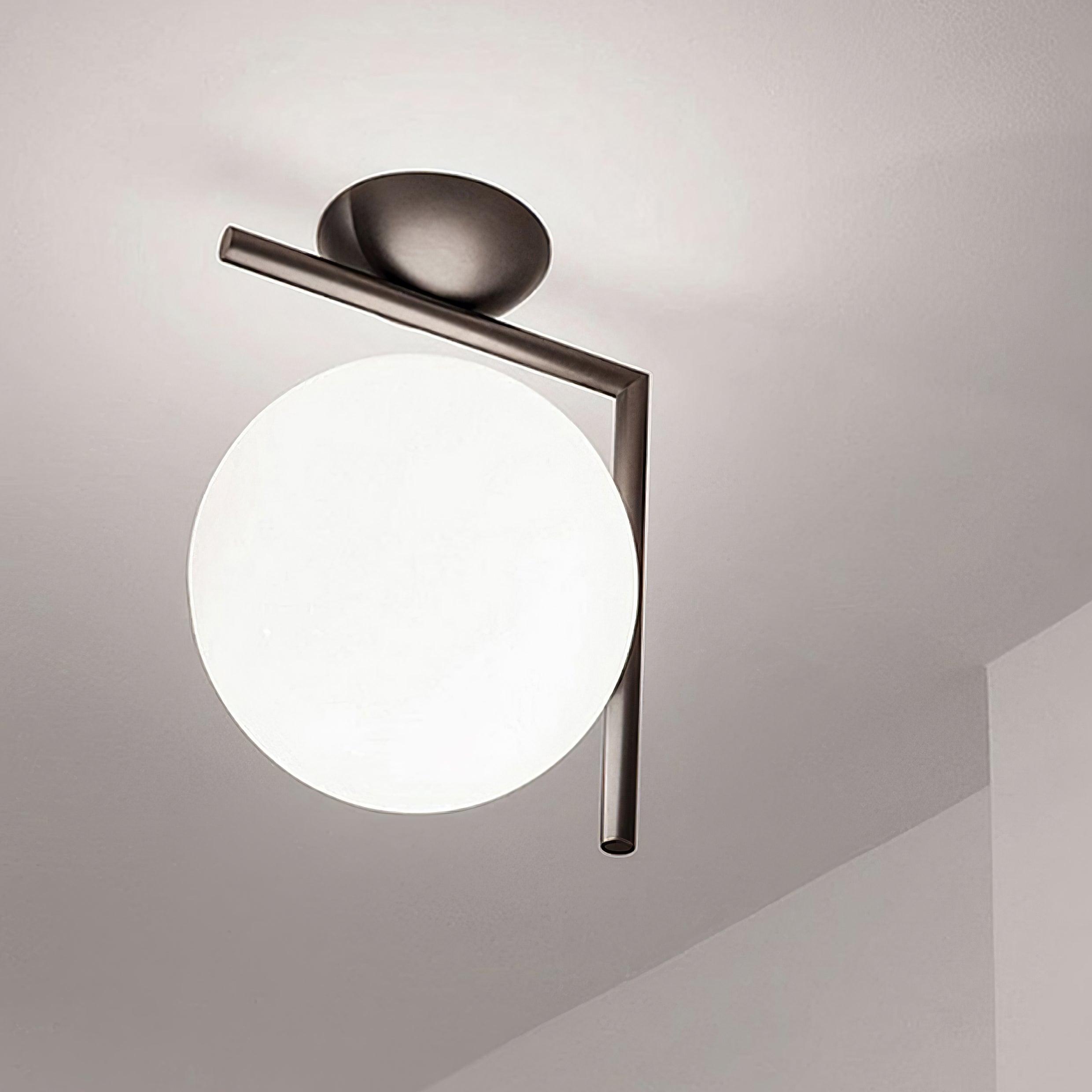 Joanna Applique Vetro Soffiato Moderna Minimalista Opale