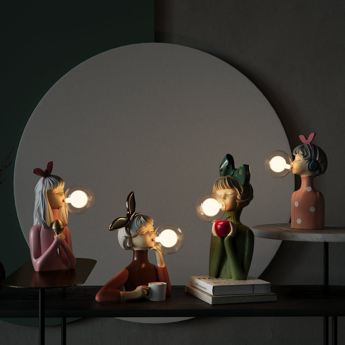 Quattro sorelle | Lampada da tavolo