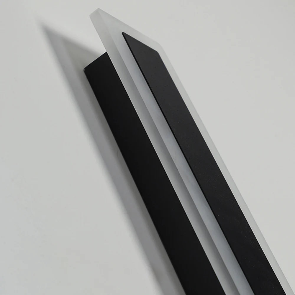 Illuminazione a Parete LED Esterno in Acrilico Minimalista Moderna