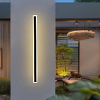 Illuminazione a Parete LED Esterno in Acrilico Minimalista Moderna
