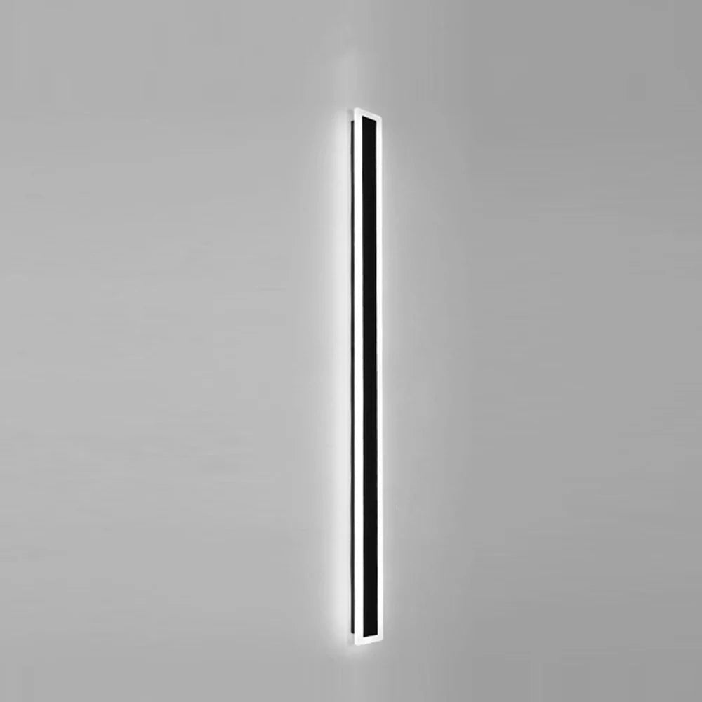 Illuminazione a Parete LED Esterno in Acrilico Minimalista Moderna