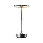 Lampada da Tavolo Ricaricabile LED a Cono in Ottone Moderno 1 Luce