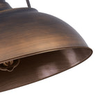 Lampada a Sospensione Industriale a Cupola Singola