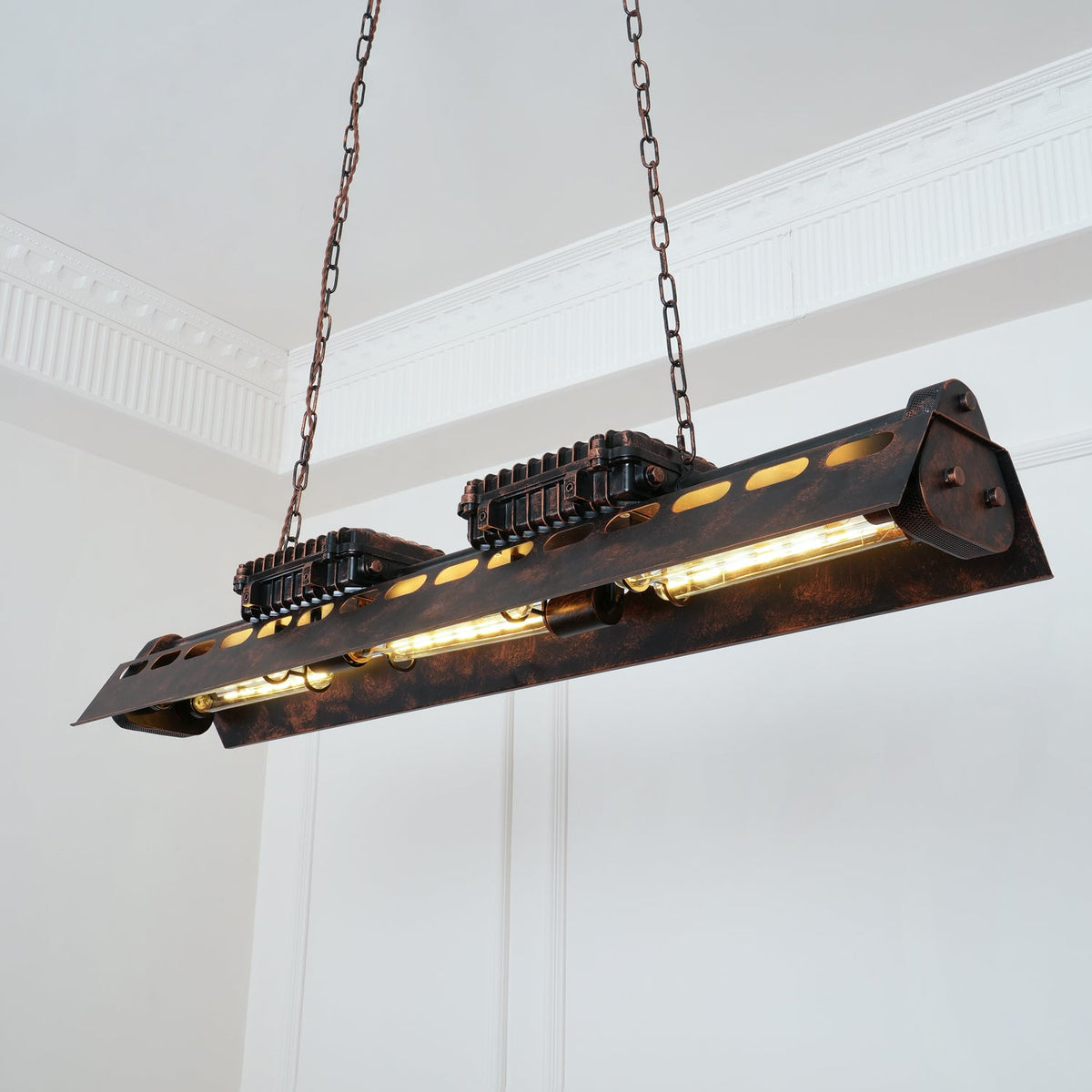 Candelabro Industriale Steampunk