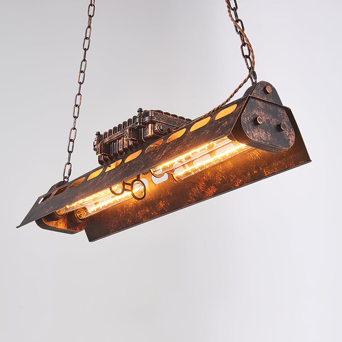 Candelabro Industriale Steampunk