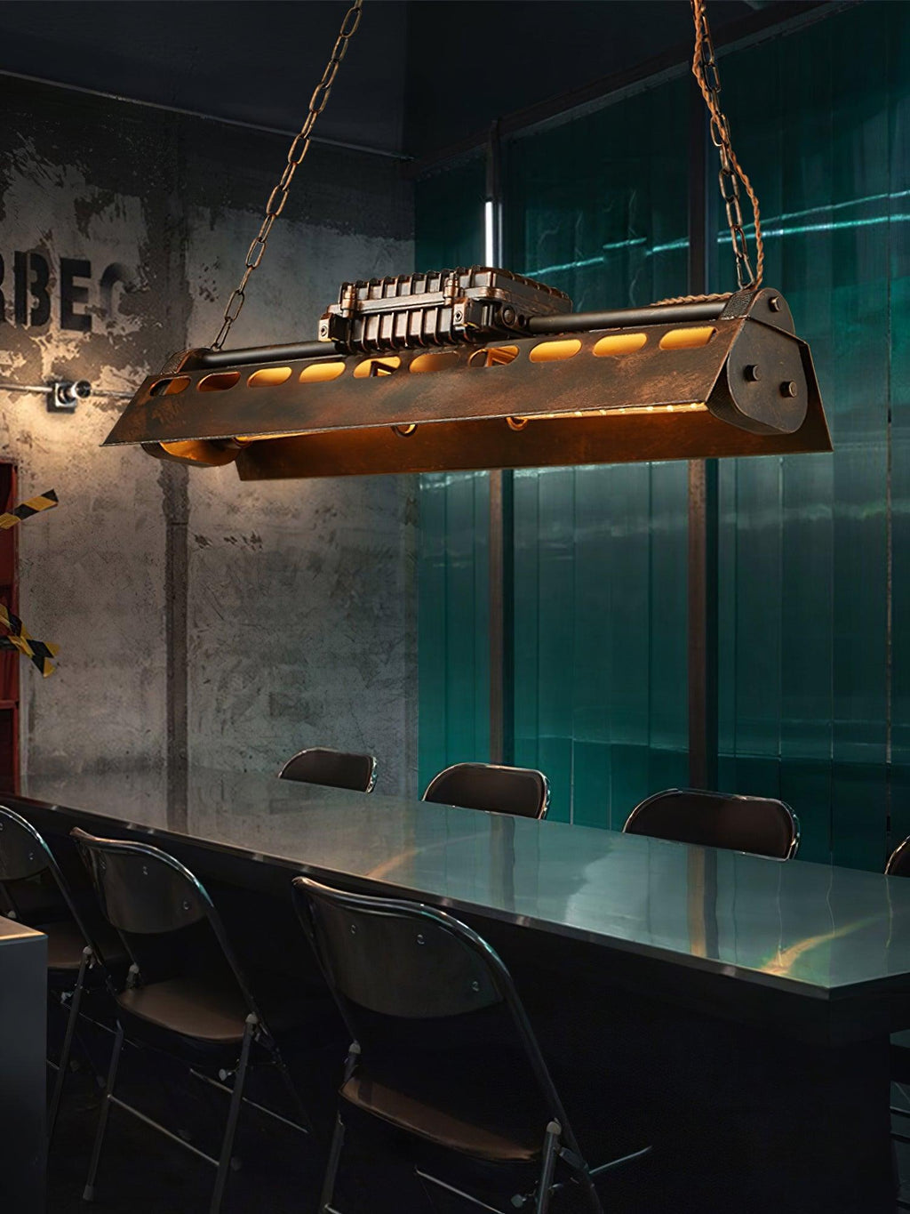 Candelabro Industriale Steampunk