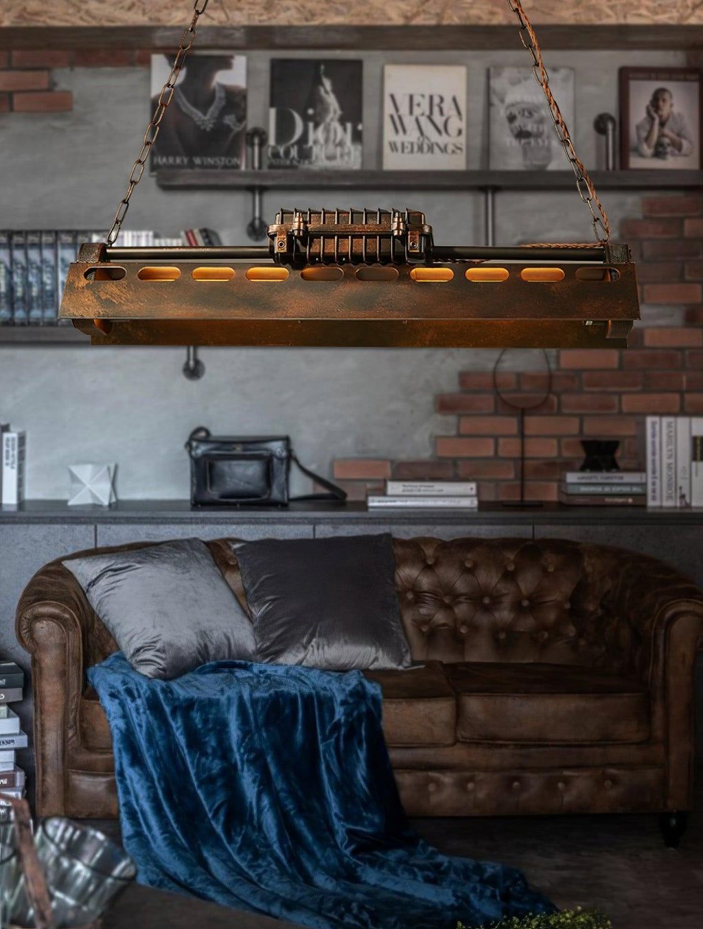 Candelabro Industriale Steampunk