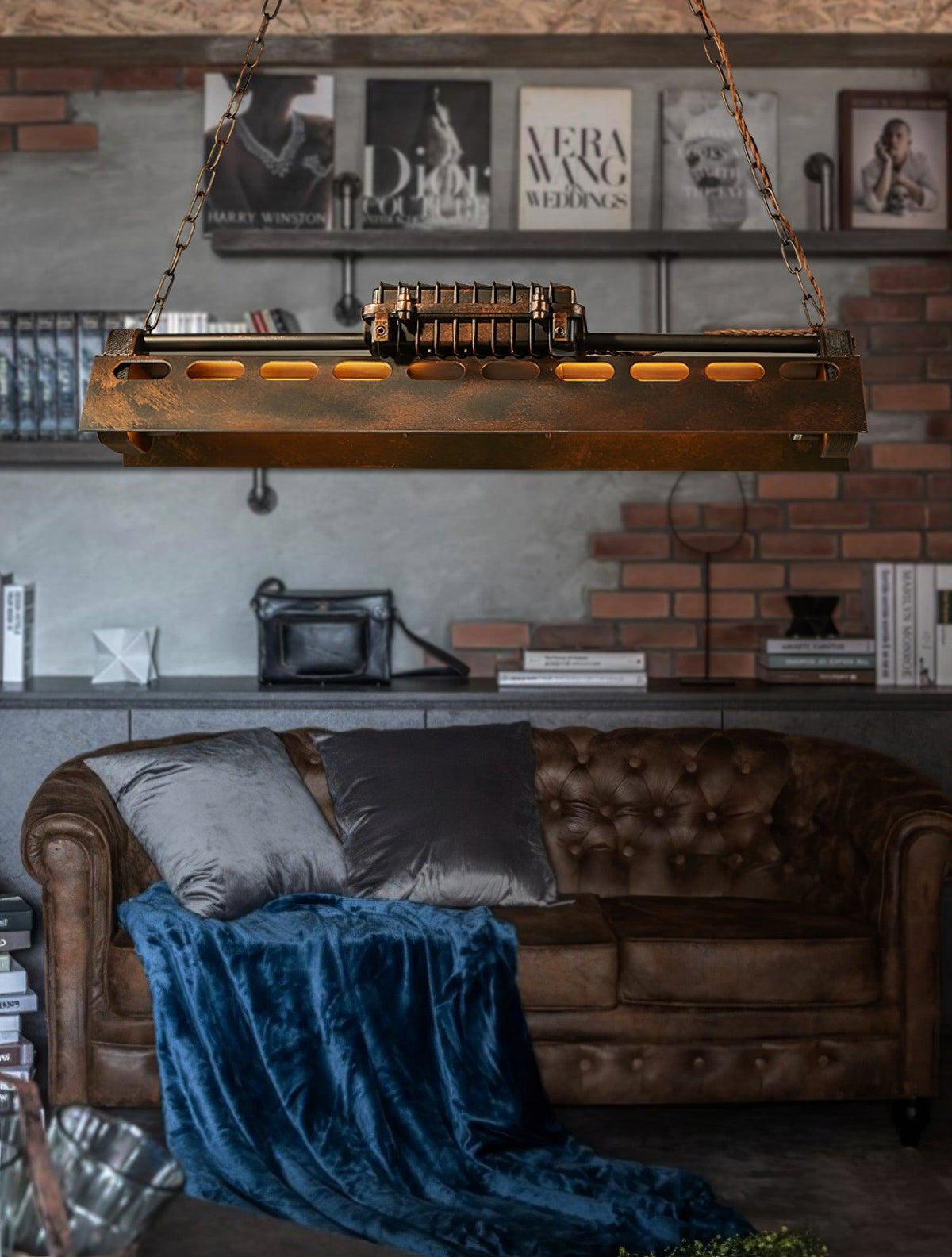 Candelabro Industriale Steampunk