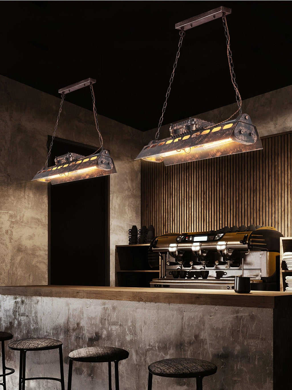 Candelabro Industriale Steampunk