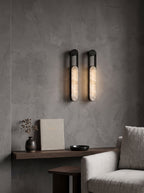 Applique a muro Inez LED in Alabastro
