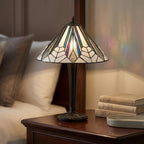 Lampada da Tavolo Media Tiffany Astoria di Interiors 1900