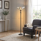 Lampada da terra Tiffany Astoria Uplighter Interiors 1900