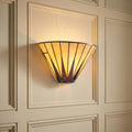 Interiors 1900 Dark Star Tiffany Wall Light