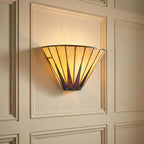 Interiors 1900 Dark Star Tiffany Wall Light