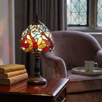Lampada da Comodino Lorette Tiffany di Interiors 1900