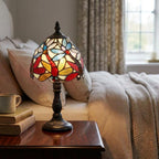 Lampada da Comodino Lorette Tiffany di Interiors 1900