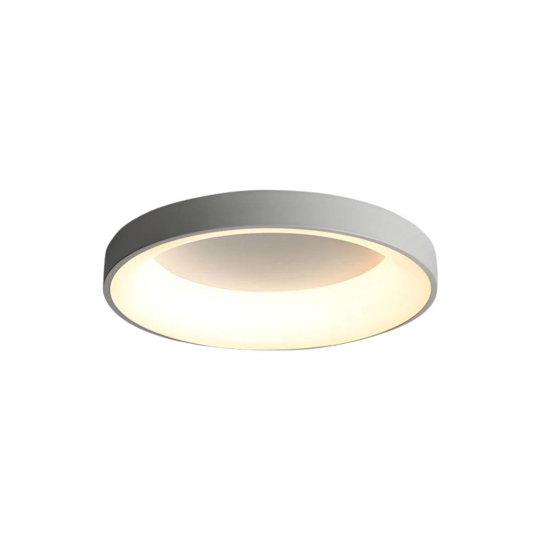 Lampada a soffitto Ismon – LED – Bianco – Ø 30 cm – Minimalista per soggiorni e corridoi