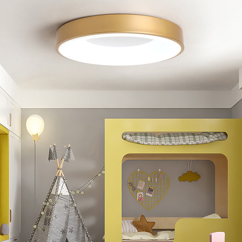 Lampada a soffitto Ismon – LED – Bianco – Ø 30 cm – Minimalista per soggiorni e corridoi