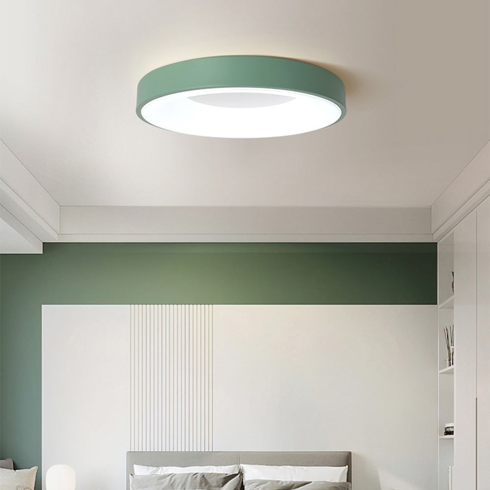 Lampada a soffitto Ismon – LED – Bianco – Ø 30 cm – Minimalista per soggiorni e corridoi