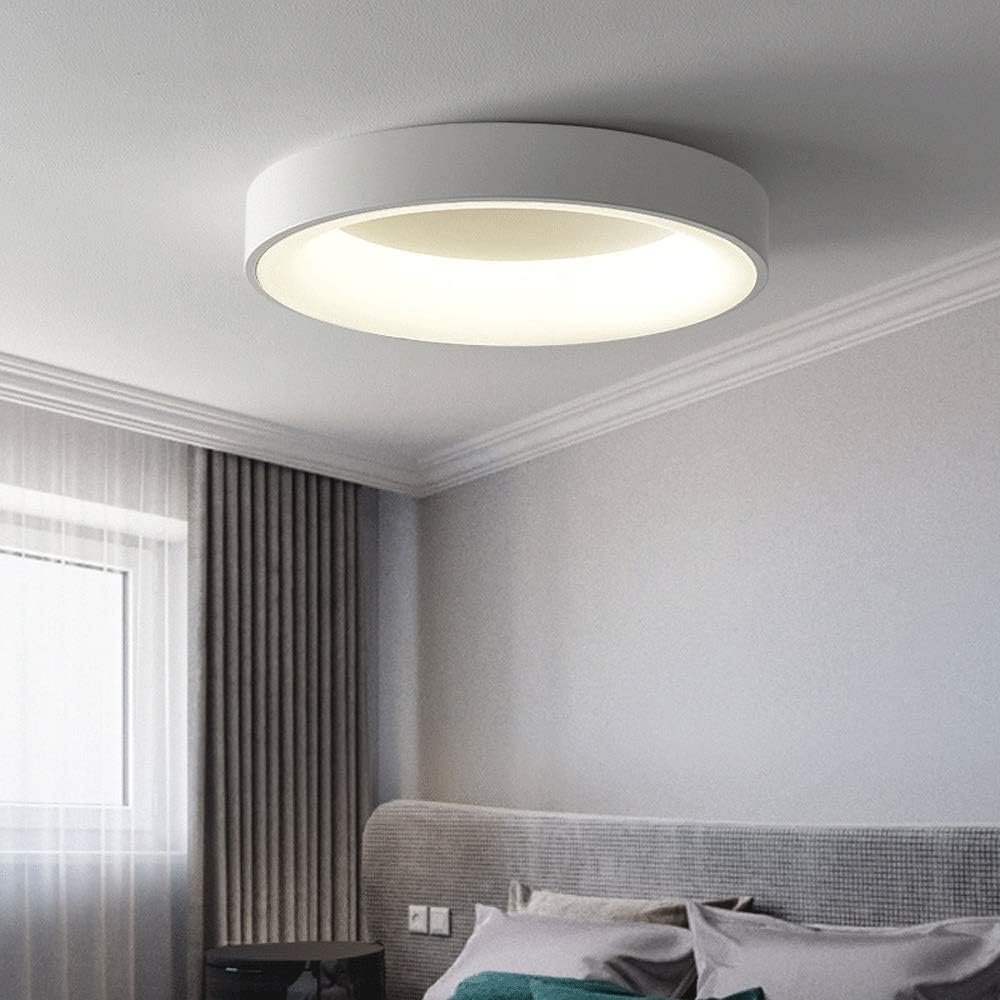 Lampada a soffitto Ismon – LED – Bianco – Ø 30 cm – Minimalista per soggiorni e corridoi