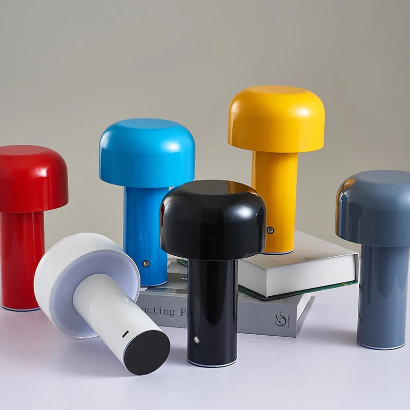 Lampada da Tavolo Creativa Semplice a Forma di Fungo
