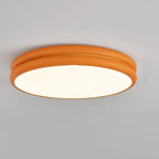Lampada da soffitto Ivor – Effetto legno – Ø40 cm – Moderno lampadario LED per soggiorno e camera da letto