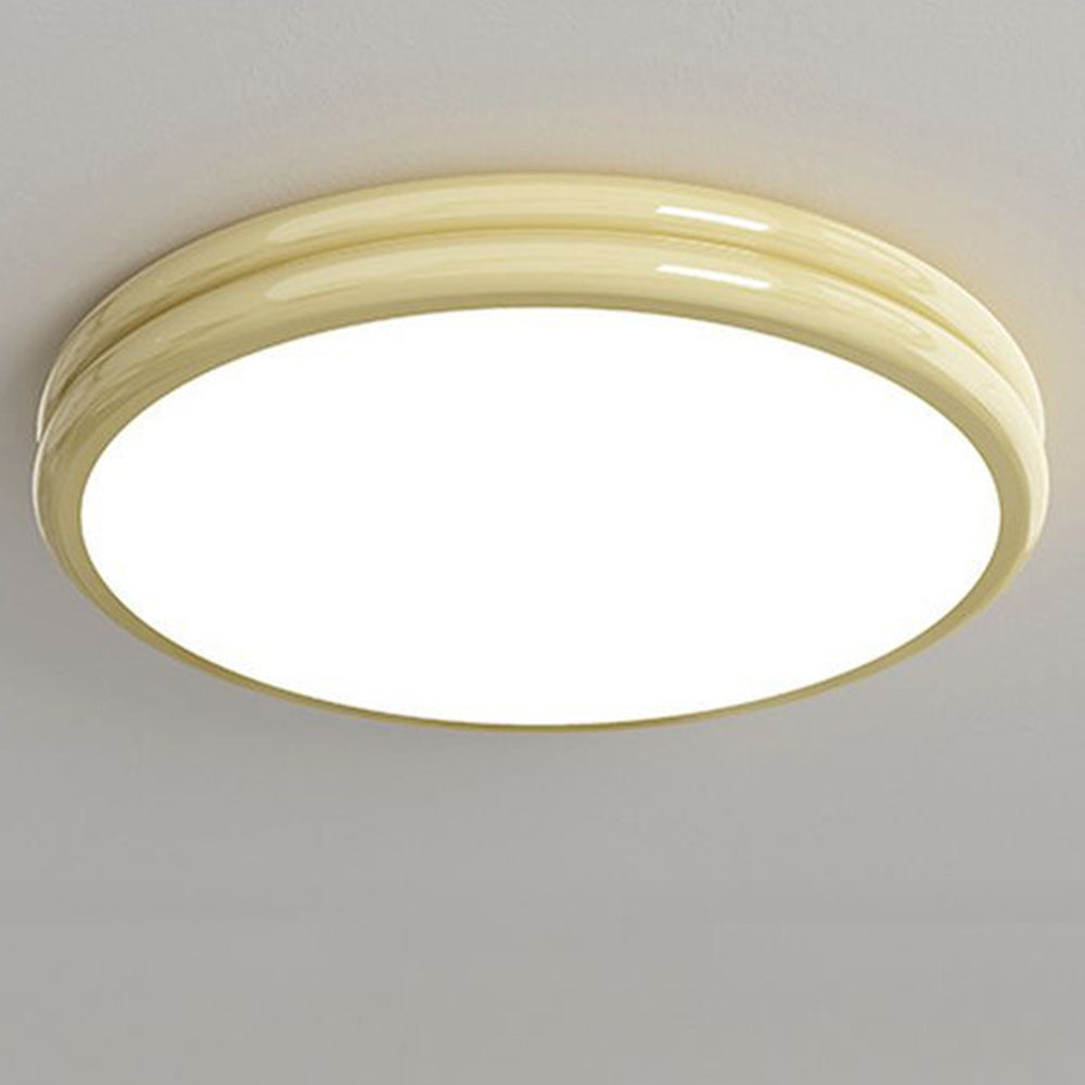 Lampada da soffitto Ivor – Effetto legno – Ø40 cm – Moderno lampadario LED per soggiorno e camera da letto