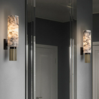Lampada da Parete in Marmo di Lusso per Casa
